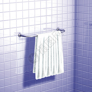浴巾白背景图片