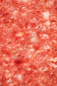 烟熏香肠美食熏制小吃食物猪肉红色宏观白色背景图片