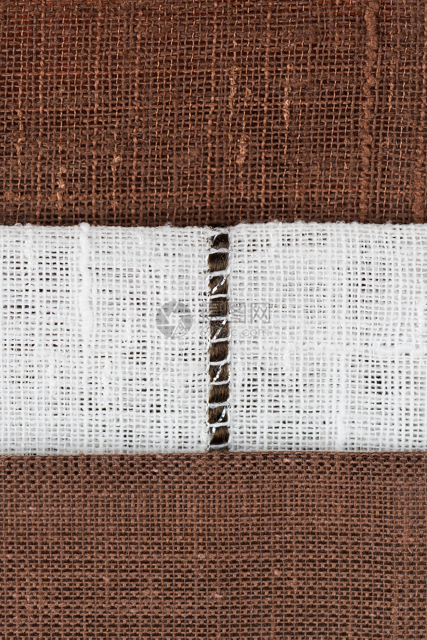 棕色面料材料天鹅绒织物帆布亚麻纺织品皮革图片