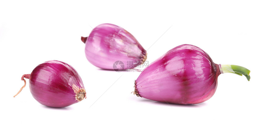三个红洋葱香料灯泡块茎美食紫色蔬菜烹饪团体水果收成图片