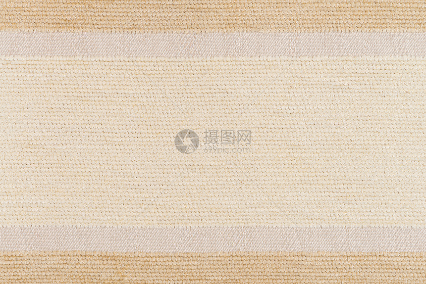 Beige 结构纹理纤维织物帆布材料纤维状黄麻麻布白色亚麻纺织品图片