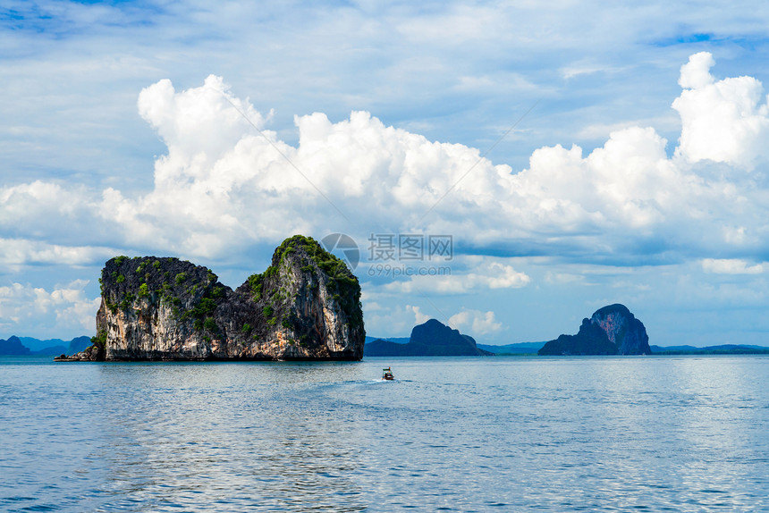 泰国龙江省斯托尼岛风景蓝色季节假期海景天空海洋热带旅行海岸图片