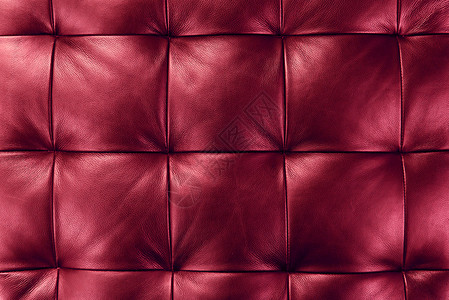 豪华红色皮革贴近背景背景沙发宏观质量家具金子风格古董装饰墙纸织物背景图片