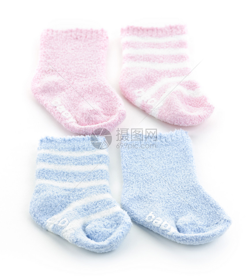 婴儿袜派对蓝色婴儿白色孩子们服装新生女孩衣服棉布图片