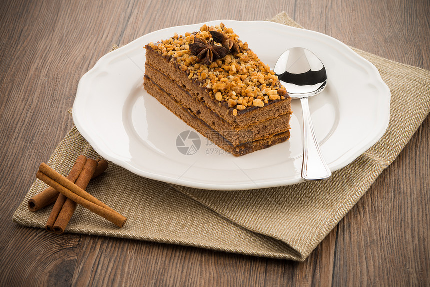 巧克力蛋糕蛋糕棕色水果馅饼食物面包装饰甜点巧克力糕点图片