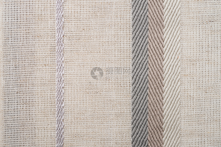棕色结构纹理纤维状黄麻抹布材料床单帆布织物纺织品纤维麻布图片