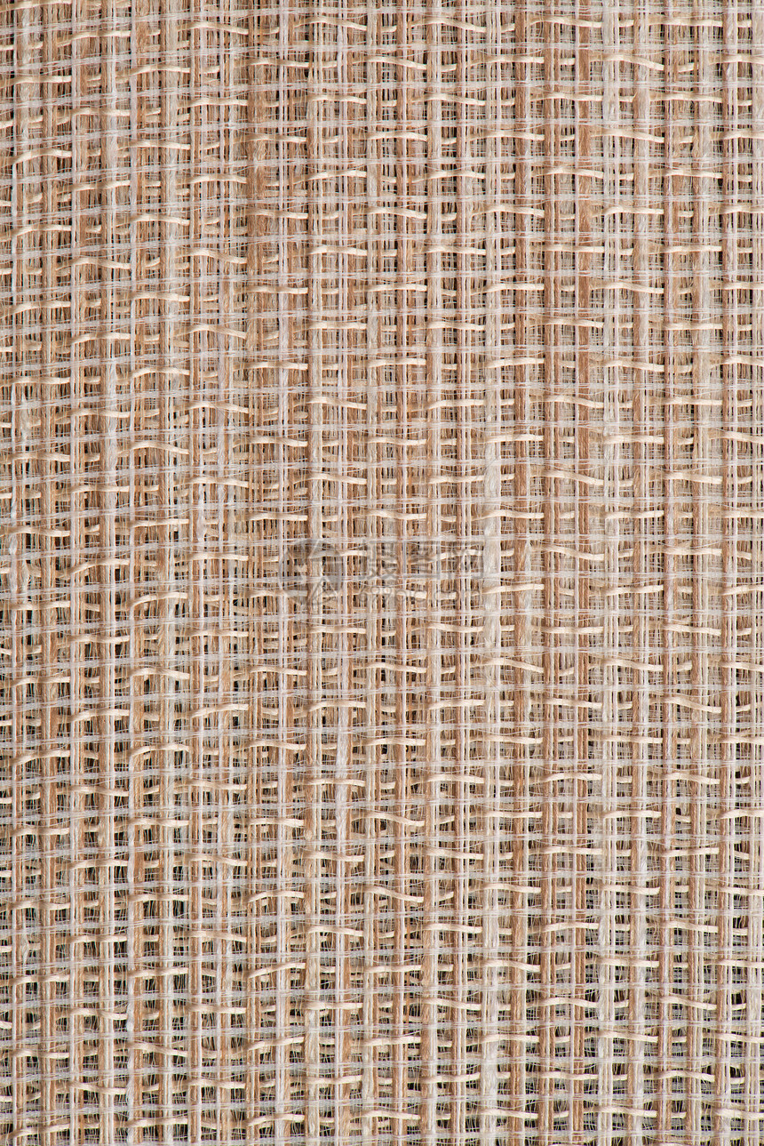 棕色结构纹理亚麻针织纺织品纤维状帆布黄麻编织白色解雇材料图片