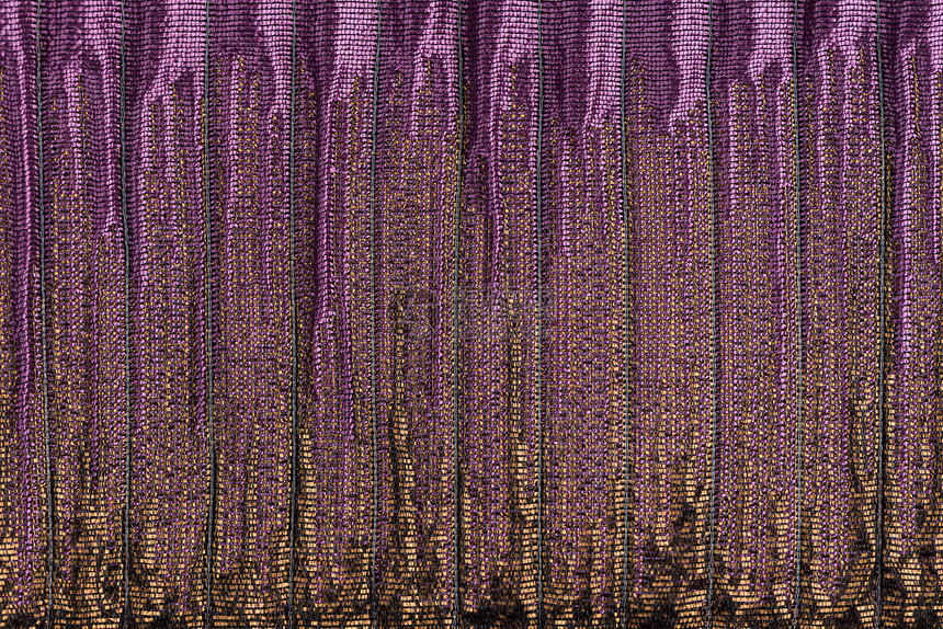 紫色织物艺术纺织品材料纹理宏观图片