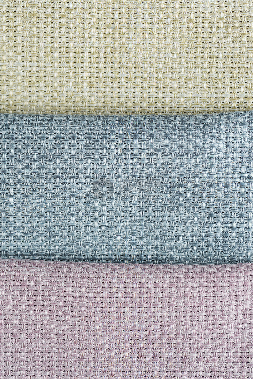 多色织物纹理样品沙发蓝色墙纸窗帘纺织品样本纤维风格手工条纹图片