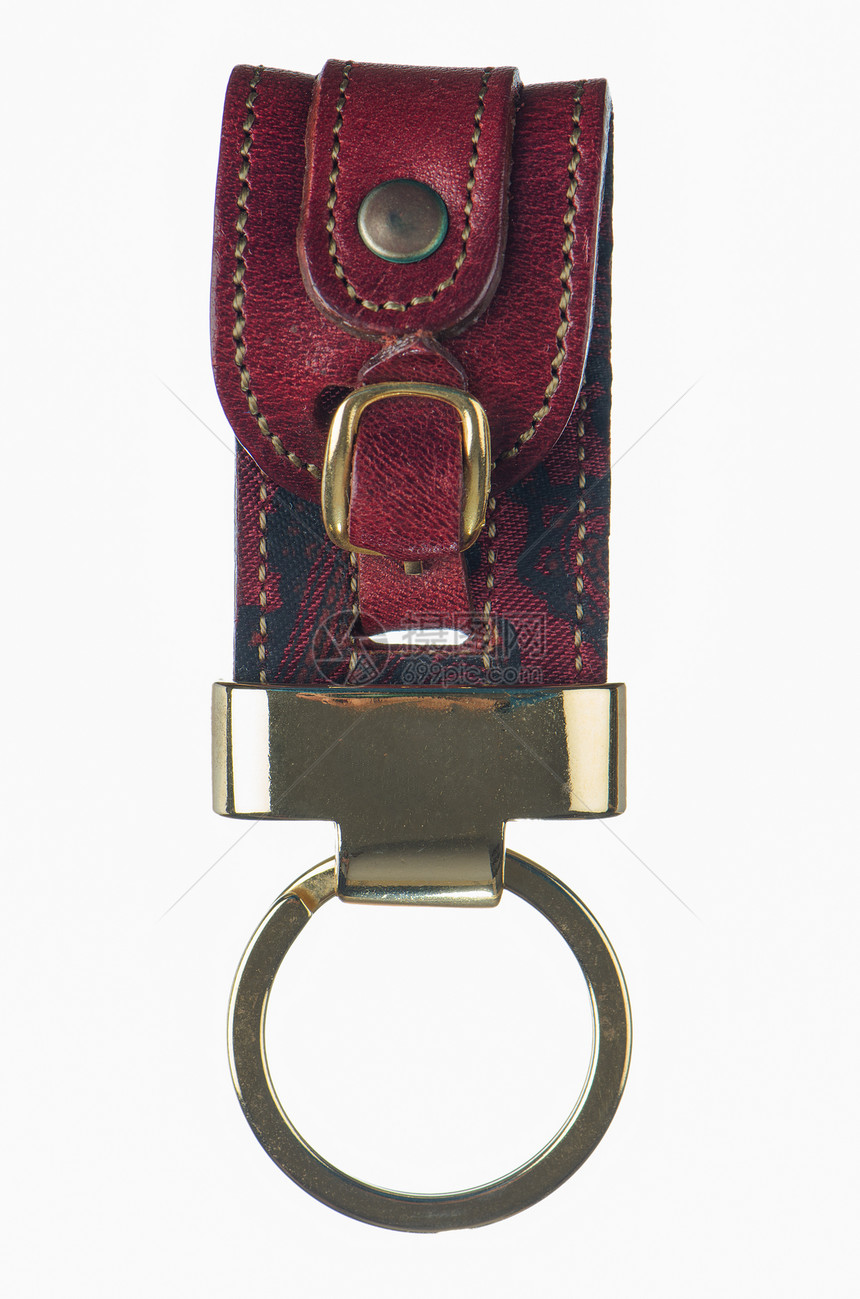皮革键链魅力钥匙标签钥匙圈黑色饰品照片红色房子合金图片