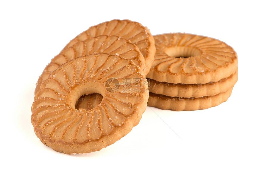 黄油糕饼戒指小麦饮食面包小吃裂纹绳索营养品早餐圆圈图片