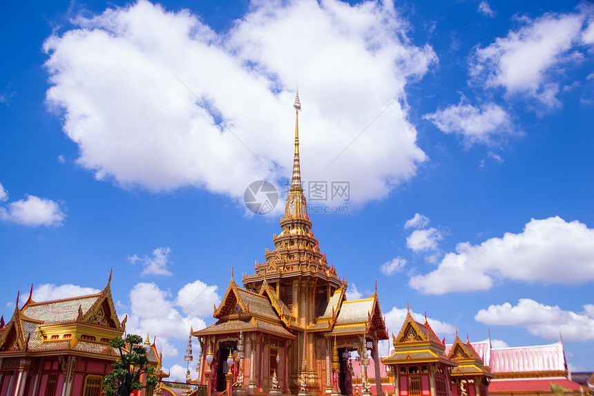 泰国的建筑设计旅行风格场景文化建筑天空地标雕塑旅游结构图片