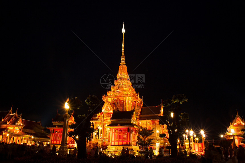 泰国的建筑设计文化寺庙风格艺术结构装饰场景天空旅游雕塑图片