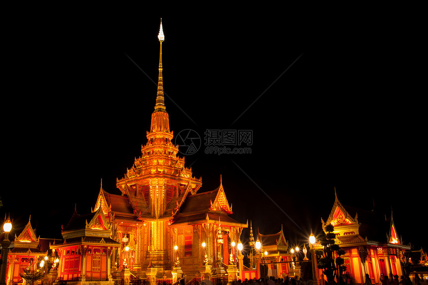 泰国的建筑设计旅行旅游场景佛教徒雕塑艺术天空地标寺庙文化图片