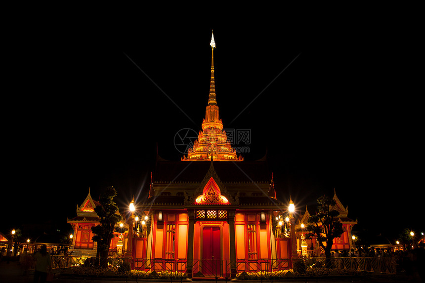 泰国的建筑设计寺庙结构天空雕塑文化地标艺术建筑旅行装饰图片