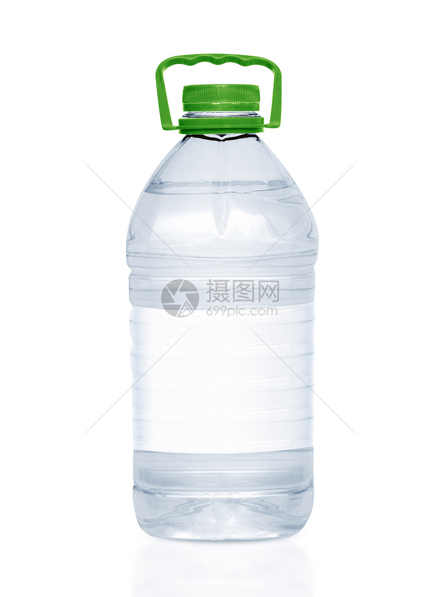 塑料水瓶矿物苏打液体标签蓝色活力瓶装保健饮料卫生图片