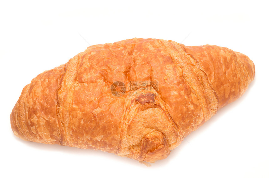 法国羊角面包面团黄油糕点甜点美食早餐金子白色棕色脆皮图片