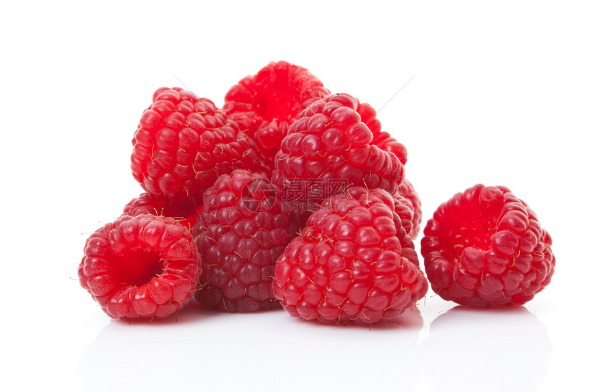 草莓团体红色白色果味食物甜点水果浆果活力图片