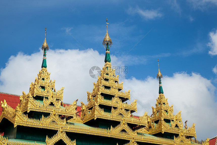 屋顶测量建筑天空建筑学蓝色艺术旅游旅行寺庙地标文化图片
