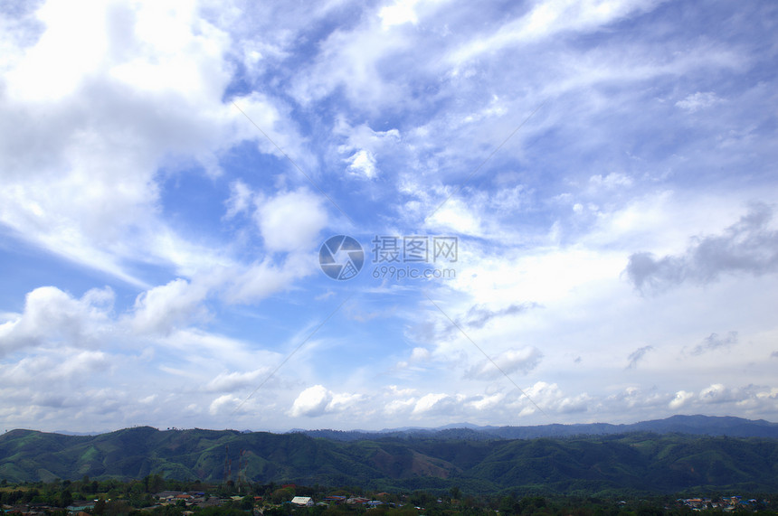 山和天空农村土地山脉国家植物天堂爬坡场地天气阳光图片