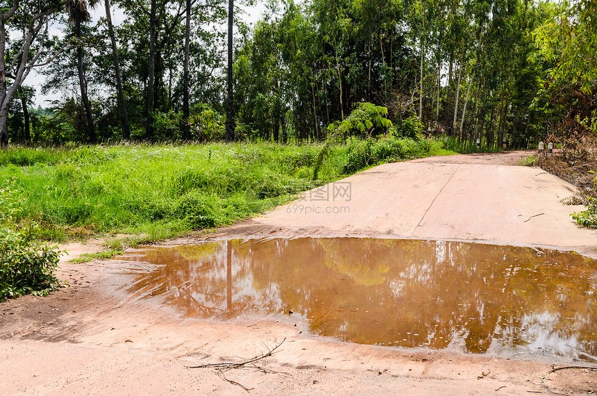 公路和水环境绿色农村乡村土地生态图片