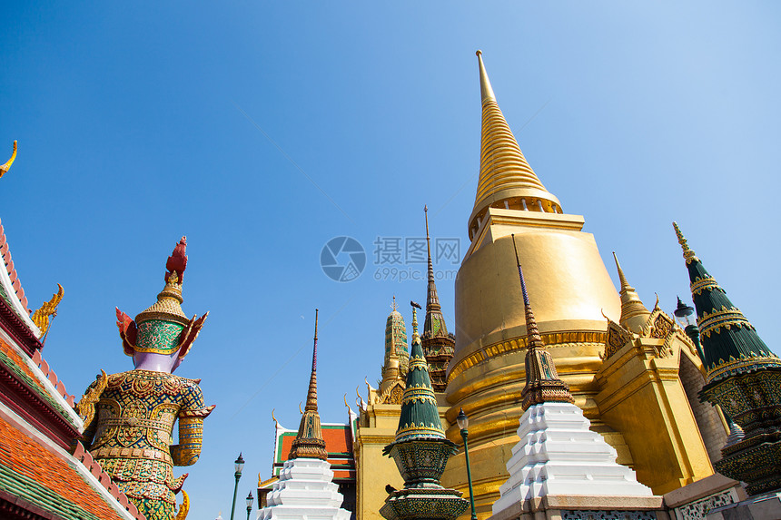 瓦特法拉考夫佛教徒天空旅游文化宝塔佛塔历史旅行精神游客图片