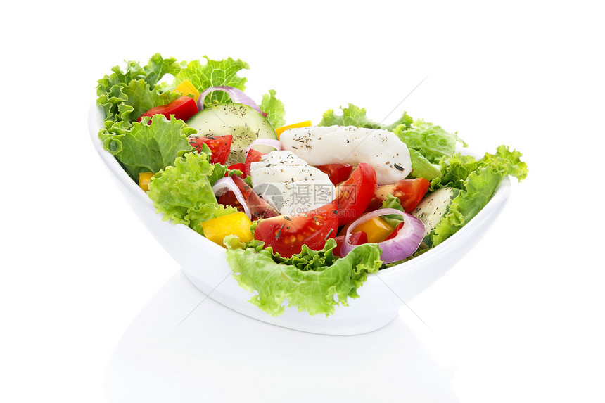美味沙拉酱烹饪胡椒盘子美食洋葱午餐沙拉叶子饮食蔬菜图片