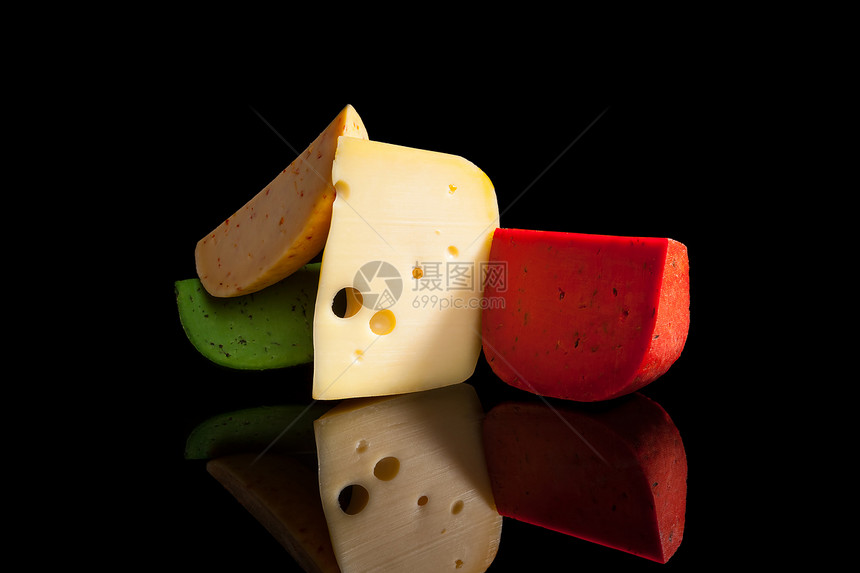 多彩的奶酪变化图片