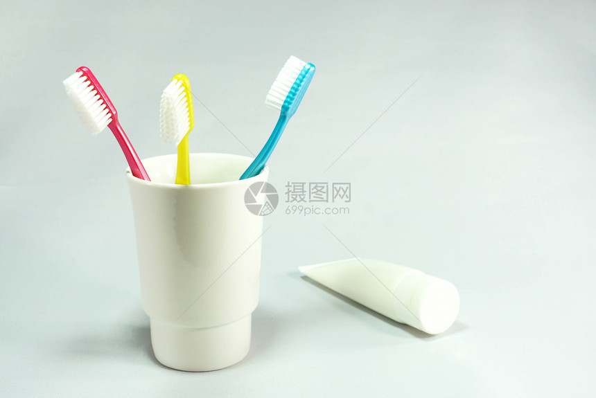 牙刷套件护理口腔玻璃牙科保健牙膏牙齿图片