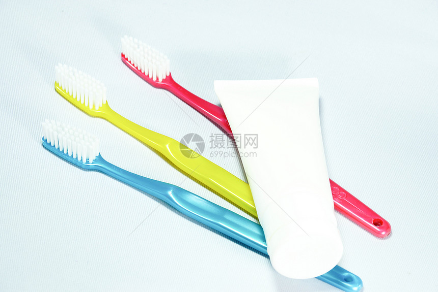 牙刷套件牙齿护理牙膏玻璃牙科保健口腔图片