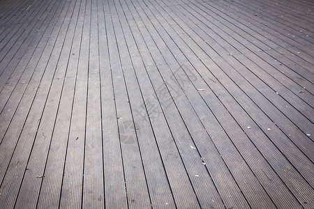 灰色木形阳台地板底底条纹铺板木工平台门廊甲板街道房子木板木头背景图片