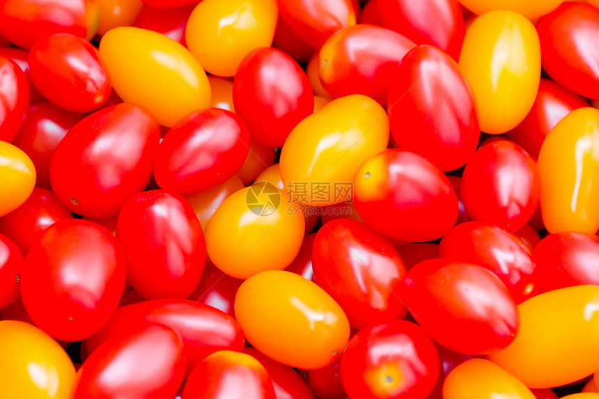 具有新鲜番茄背景黄色食物蔬菜红色图片