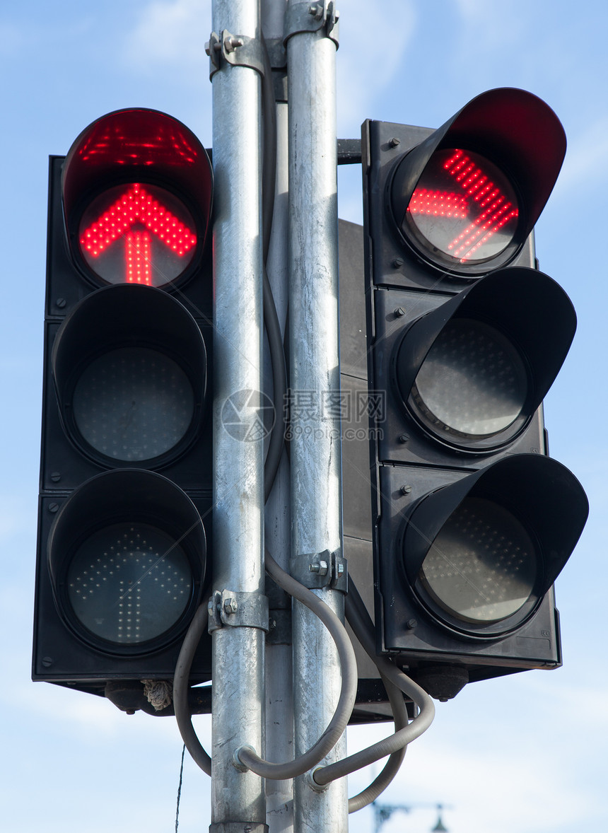 轻型交通灯安全信号红色旅行红绿灯警告街道危险顺序运输图片