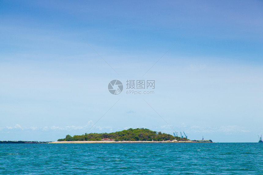 岛海景娱乐情调海岸阳光支撑蓝色货物海滩悬崖图片