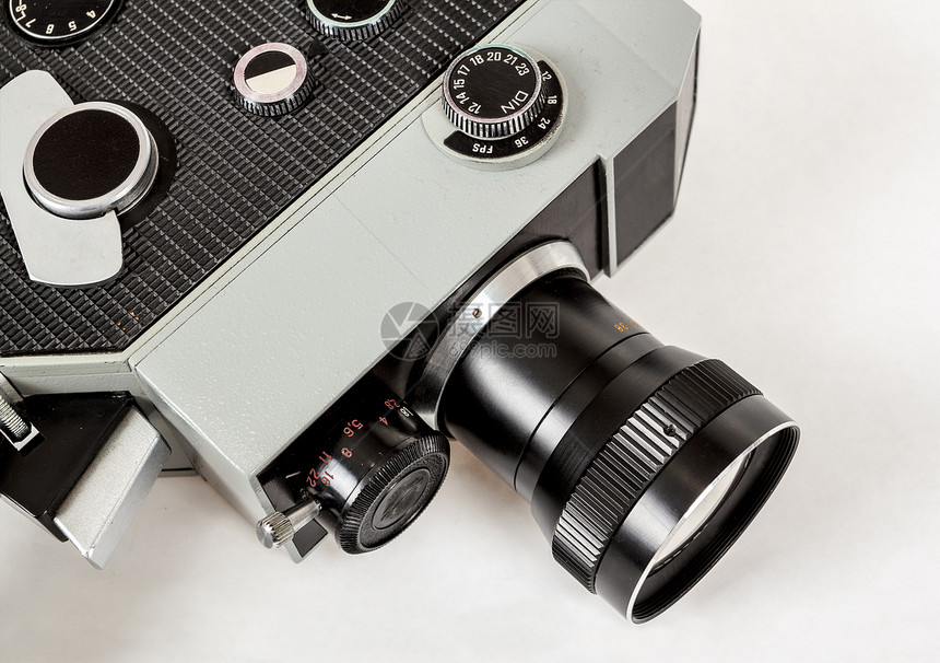 8毫米旧电影摄影机图片