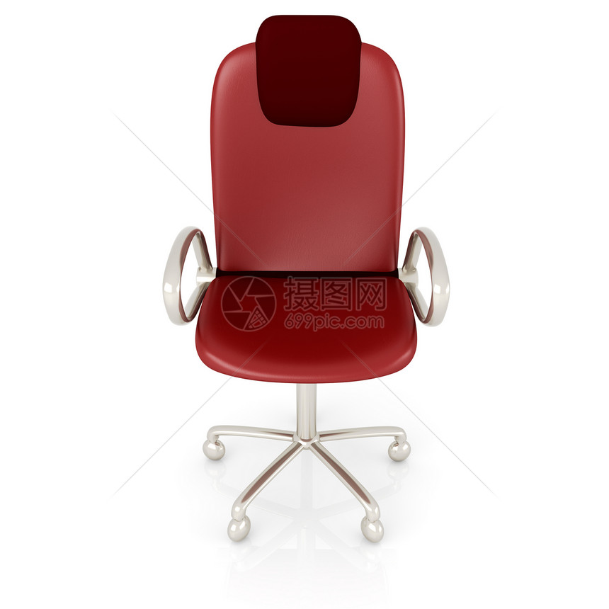 办公柴椅子商业扶手椅领班办公室办公椅首席老板家具白色图片