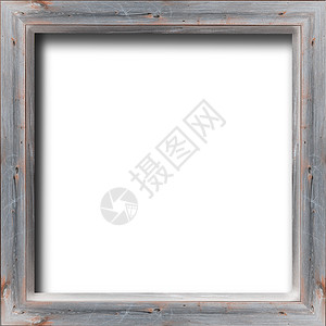 白色背景上孤立的木板边框元素设计艺术品枝条数字装饰品餐具柜木头面包框架背景图片