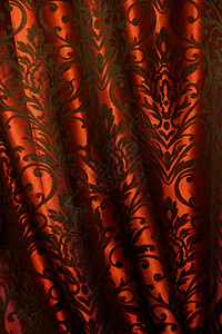 丝绸织红色纺织品织物锦缎衣服背景图片