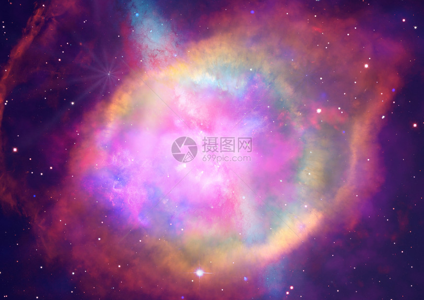 在空间和星云的星域纺纱星系气体场地勘探灰尘星座活力敬畏天文学图片