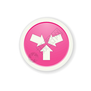 启动图标插图中风粉色阴影联盟公司团队互联网中心白色背景图片