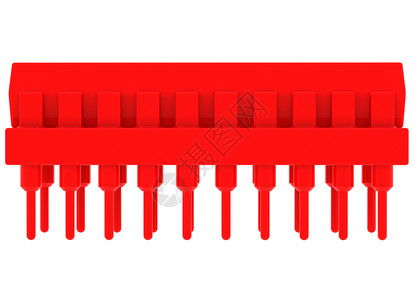 红微芯片白色硬件别针技术微电路塑料半导体芯片组处理器宏观背景图片