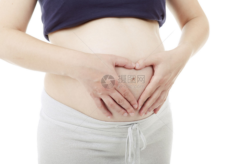 怀孕保健家庭身体拥抱女士腹部女性成人亲热母亲图片