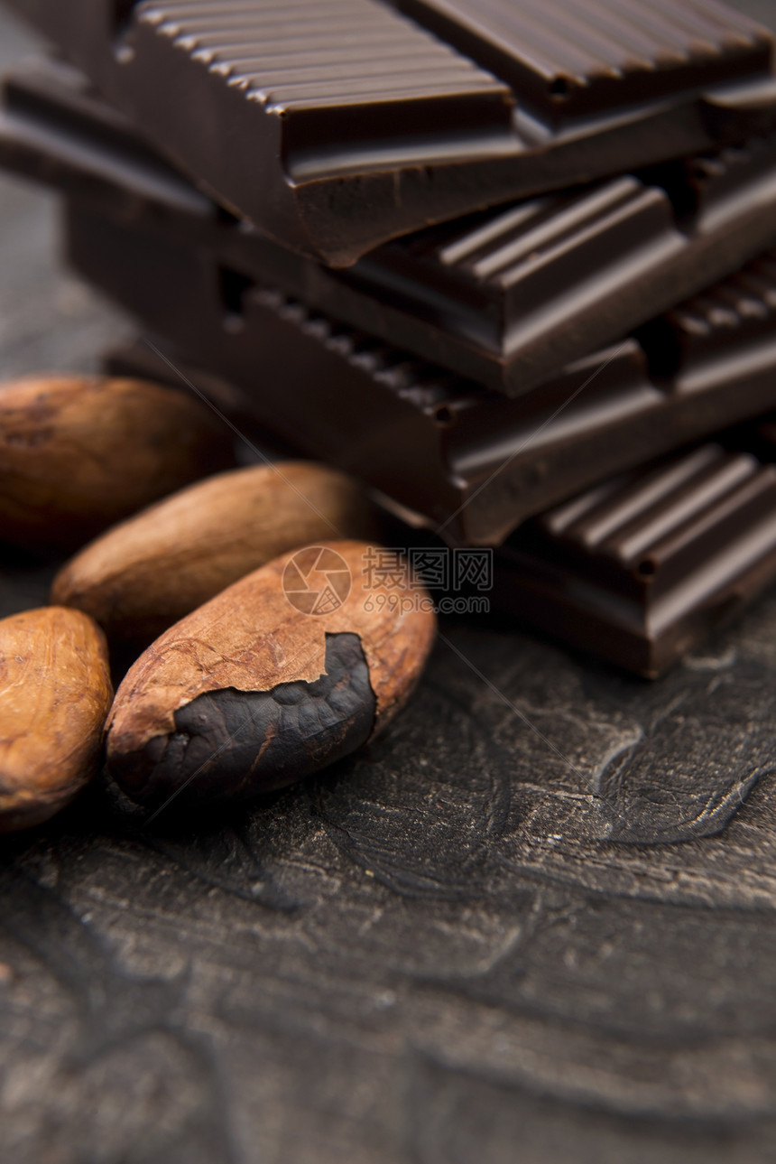 咖啡豆和奶巧克力工作室营养棕色白色热带美食饮食农业种子水果图片