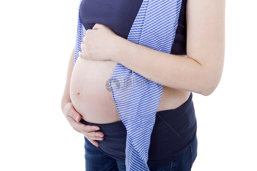 怀孕妻子保健女性生活拥抱女士成人母亲身体母性图片