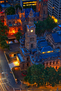 悉尼教堂背景图片