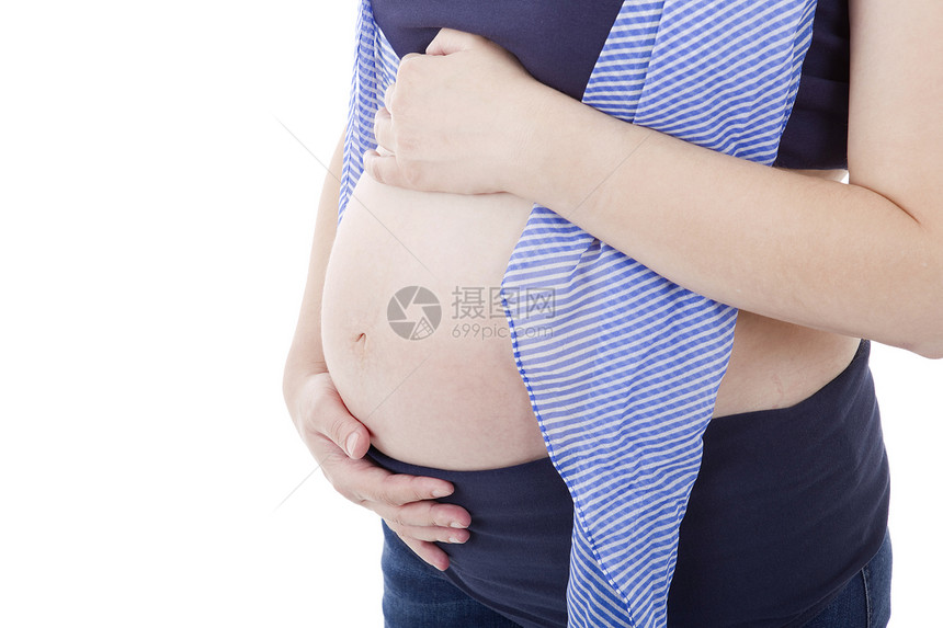 怀孕卫生喜悦腹部生活拥抱亲热成人身体妻子女士图片