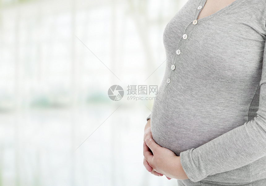 怀孕身体母性女士家庭腹部喜悦妻子拥抱卫生亲热图片
