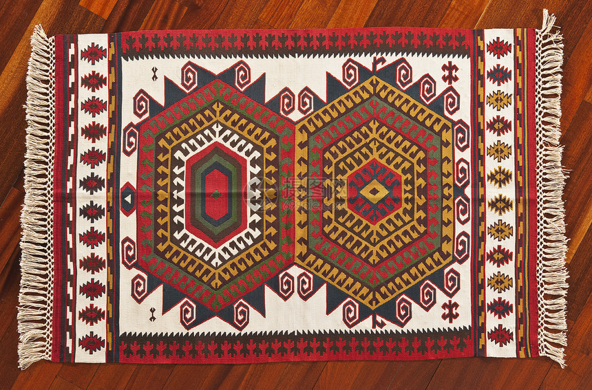 土地毯材料红色古董工艺装饰品编织丝绸艺术纺织品小地毯图片