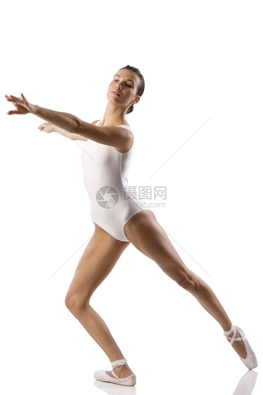 芭蕾舞女女孩戏服黑发芭蕾舞音乐平衡优美舞蹈家塑像冒充图片