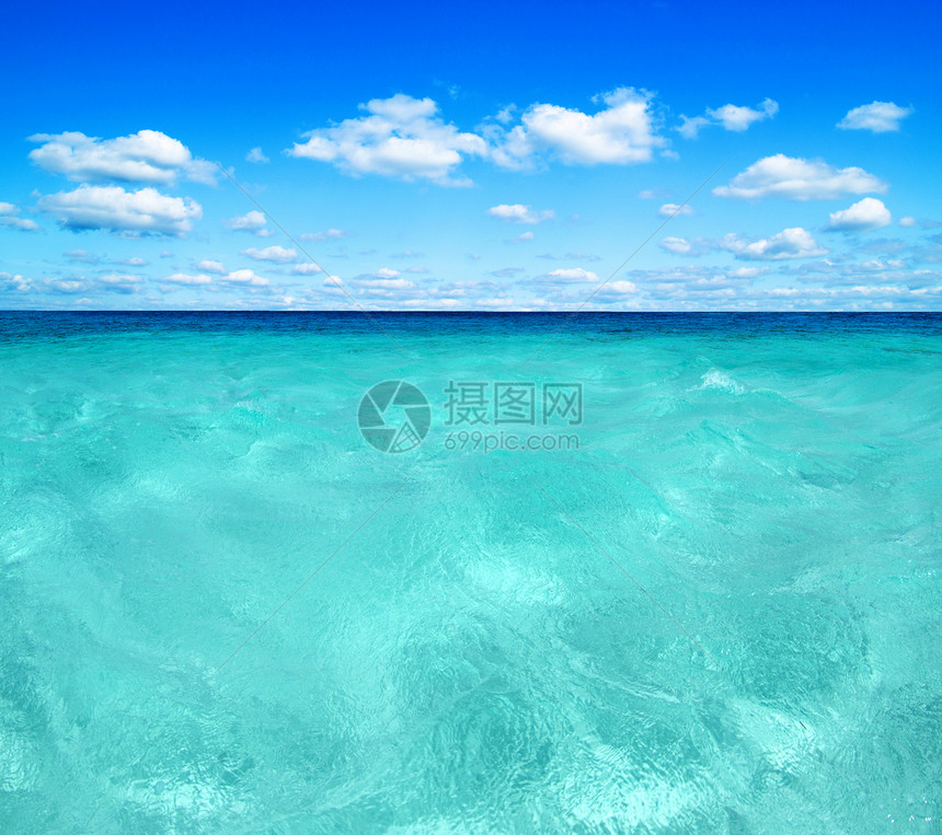 热带海洋假期冲浪天空旅行蓝色天堂海浪阳光海岸晴天图片